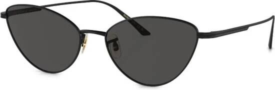 Oliver Peoples 1998c zonnebril met cat-eye montuur Zwart
