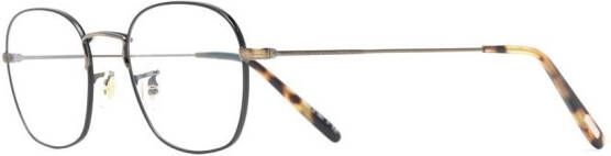 Oliver Peoples Allinger bril met vierkant montuur Bruin