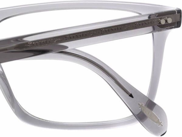 Oliver Peoples Bernardo-R bril met vierkant montuur Grijs