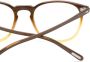 Oliver Peoples Bril met kleurverloop Geel - Thumbnail 3