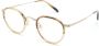 Oliver Peoples Bril met rond montuur Beige - Thumbnail 2