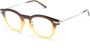 Oliver Peoples Bril met rond montuur Bruin - Thumbnail 2
