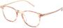Oliver Peoples Bril met schildpadschild design Bruin - Thumbnail 2