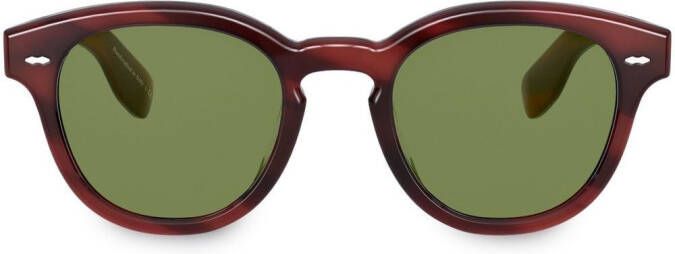 Oliver Peoples Cary Grant zonnebril Groen