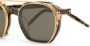 Oliver Peoples Clip-on zonnebril Goud - Thumbnail 3