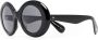 Oliver Peoples Dejeanne zonnebril met oversized montuur Zwart - Thumbnail 2