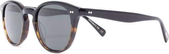 Oliver Peoples Desmon wayfarer zonnebril Zwart