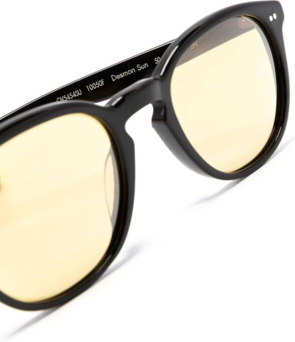 Oliver Peoples Desmon zonnebril met rond montuur Zwart