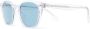 Oliver Peoples Desmon zonnebril met wayfarer montuur Wit - Thumbnail 2