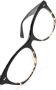 Oliver Peoples Dezerai bril met rechthoekig montuur Zwart - Thumbnail 3