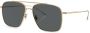 Oliver Peoples Dresner zonnebril met piloten montuur Goud - Thumbnail 2
