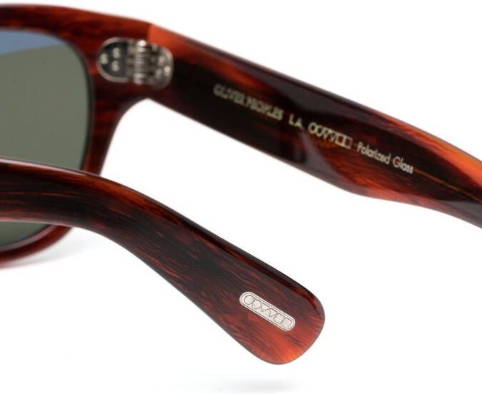 Oliver Peoples Eadie zonnebril met cat-eye montuur Bruin