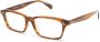 Oliver Peoples Edelson bril met rechthoekig montuur Bruin - Thumbnail 2