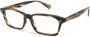 Oliver Peoples Edelson bril met rechthoekig montuur Bruin - Thumbnail 2