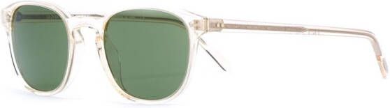 Oliver Peoples 'Fairmont' sunglasses Beige