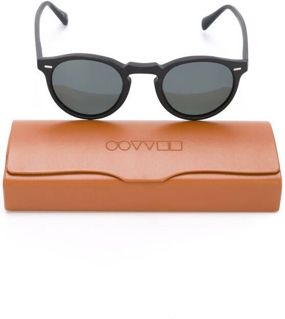 Oliver Peoples 'Gregory Peck' sunglasses Zwart