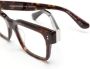 Oliver Peoples Hollins bril met rechthoekig montuur Bruin - Thumbnail 3