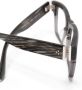 Oliver Peoples Hollins bril met vierkant montuur Grijs - Thumbnail 3
