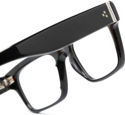 Oliver Peoples Hollins bril met vierkant montuur Zwart