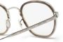 Oliver Peoples Lilletto-R bril met rond montuur Metallic - Thumbnail 3
