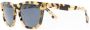 Oliver Peoples Lynes zonnebril met vierkant montuur Bruin - Thumbnail 2