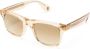 Oliver Peoples Zonnebril met vierkant montuur Geel - Thumbnail 2