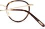 Oliver Peoples MP-2 bril met rond montuur Bruin - Thumbnail 3