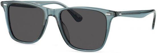 Oliver Peoples Ollis zonnebril met vierkant montuur Blauw