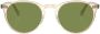 Oliver Peoples O'Malley zonnebril met rond montuur Geel - Thumbnail 2