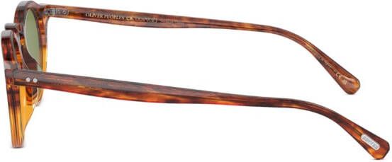Oliver Peoples Op-13 zonnebril met rond montuur Bruin