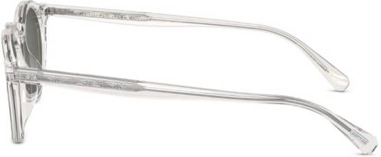 Oliver Peoples Op-13 zonnebril met rond montuur Grijs