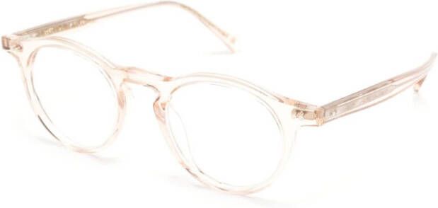 Oliver Peoples Op-13 zonnebril met rond montuur Roze