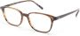 Oliver Peoples Bril met rechthoekig montuur Bruin - Thumbnail 2