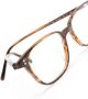 Oliver Peoples Bril met rechthoekig montuur Bruin - Thumbnail 3