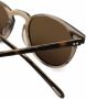 Oliver Peoples Riley zonnebril met rond montuur Bruin - Thumbnail 2