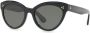 Oliver Peoples Roella zonnebril met kattenoog montuur Zwart - Thumbnail 3