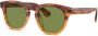 Oliver Peoples Rorke zonnebril met rond montuur Bruin - Thumbnail 2