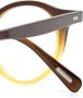 Oliver Peoples Bril met rond montuur Bruin - Thumbnail 3