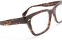 Oliver Peoples Ryce bril met rechthoekig montuur Bruin - Thumbnail 3