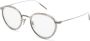 Oliver Peoples TK-8 bril met rond montuur Zilver - Thumbnail 2