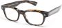 Oliver Peoples Bril met rechthoekig montuur Bruin - Thumbnail 2