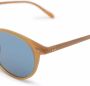 Oliver Peoples Zonnebril met rond montuur Beige - Thumbnail 3