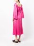 Olivia Rubin Jurk met flared mouwen Roze - Thumbnail 4
