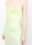 Olivia Rubin Lia cowl-neck midi dress Groen - Thumbnail 5
