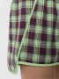 Olympiah Geruite shorts Groen - Thumbnail 5