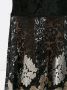 Olympiah lange kanten jurk Zwart - Thumbnail 5