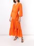 Olympiah Maxi-jurk Oranje - Thumbnail 2