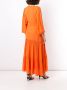 Olympiah Maxi-jurk Oranje - Thumbnail 4