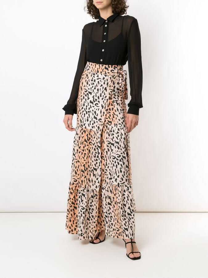 Olympiah Maxi-rok Oranje
