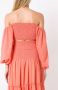 Olympiah Off-shoulder blouse Oranje - Thumbnail 4